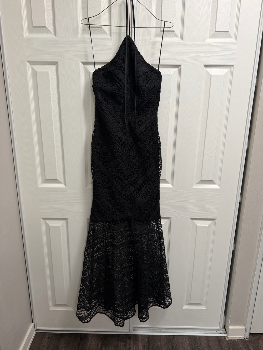 × REVOLVE Renata Maxi Dress in
Black MICHAEL COSTELLO size S